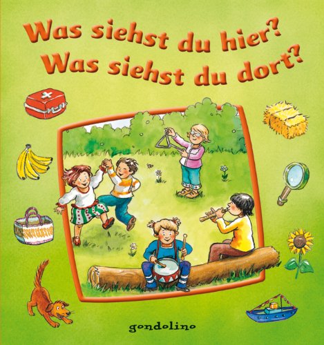 Was siehst du hier? Was siehst du dort? Children's books