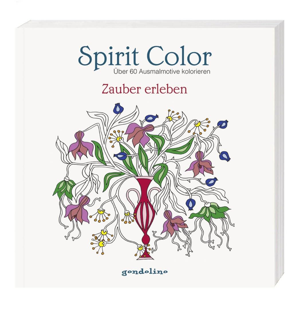 Spirit Color: Über 60 Ausmalmotive kolorieren - Zauber erleben: Malbuch für Erwachsene und Kinder - Ideal zur Stressbewältigung und Entspannung Lifestyle