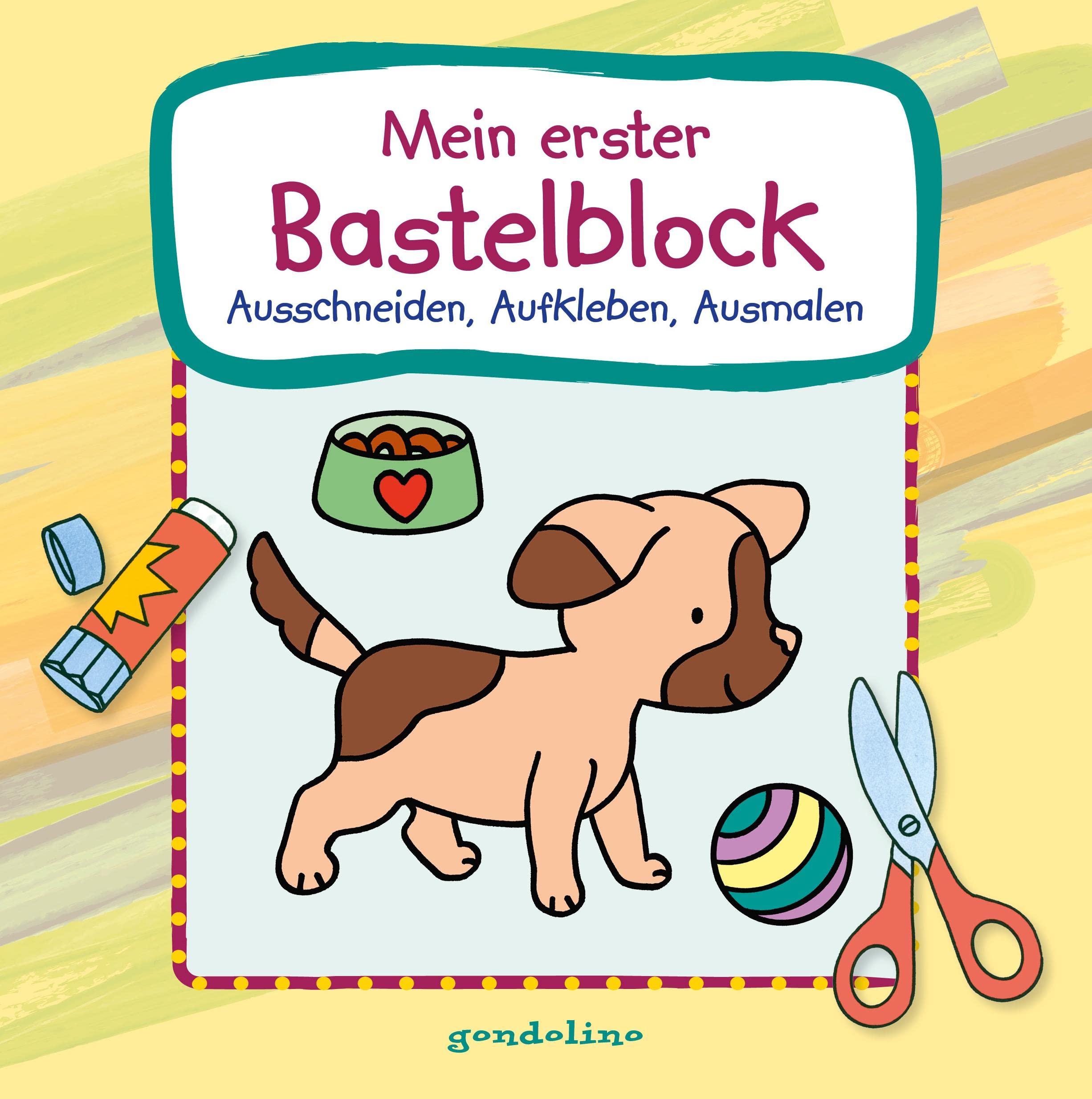 Mein erster Bastelblock (Hundewelpe) book