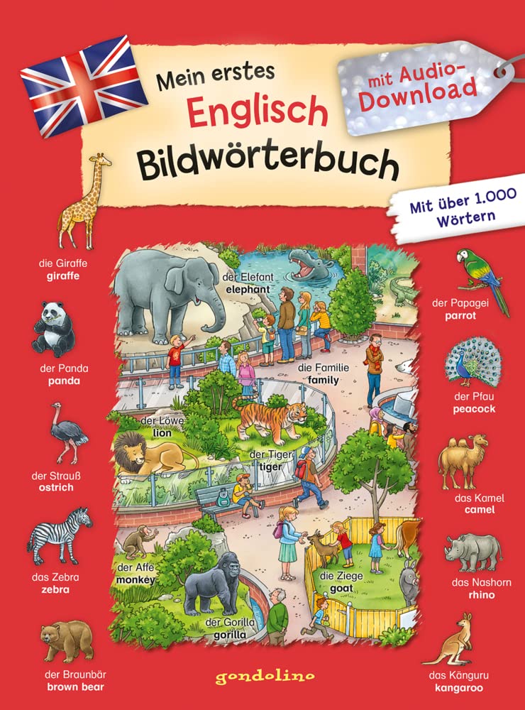 Mein erstes Englisch Bildwörterbuch mit Audio-Download: Bildwörterbuch zum Erlernen einer Fremdsprache für Kinder ab 4 Jahren Lifestyle
