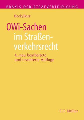 OWi-Sachen im Strassenverkehrsrecht Books