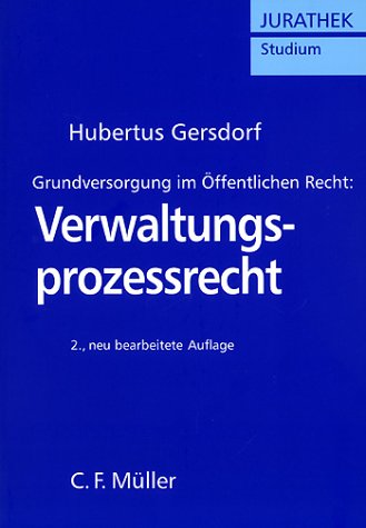 Verwaltungsprozeßrecht (Livre en allemand) book