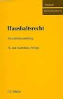 Haushaltsrecht: Vorschriftensammlung Law