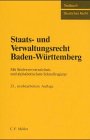 Staats- und Verwaltungsrecht Baden-Württemberg: Mit Stichwortverzeichnis und alphabetischem Schnellregister Law