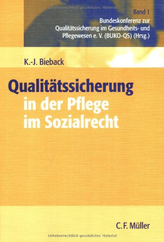Qualitätssicherung in der Pflege im Sozialrecht book