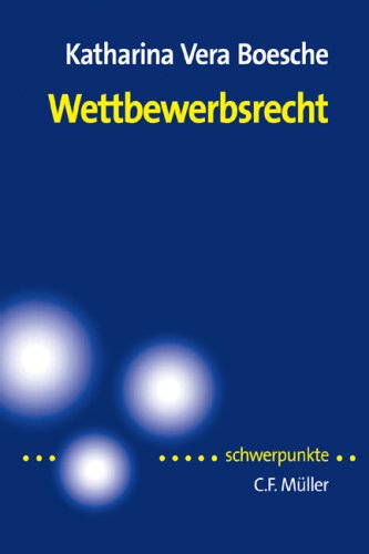 Wettbewerbsrecht Books
