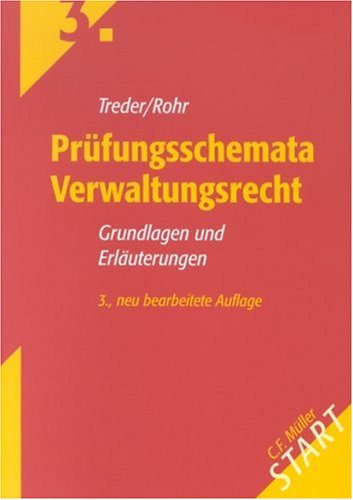 Prüfungsschemata Verwaltungsrecht. Grundlagen und Erläuterungen Living & Furnishing