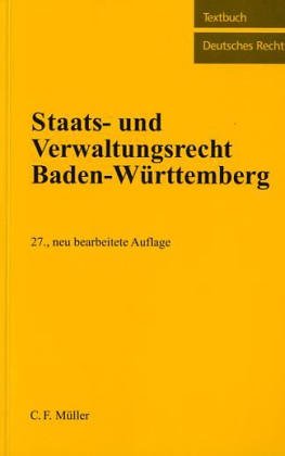 Staats- und Verwaltungsrecht Baden-Württemberg Law