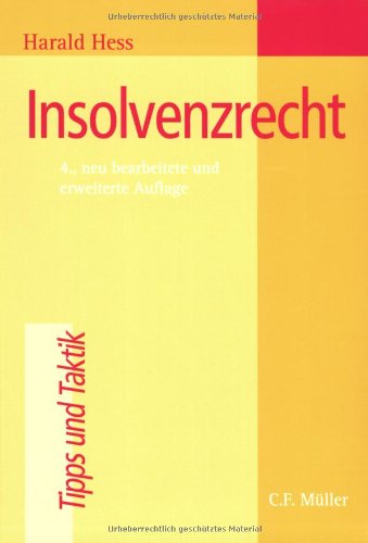 Insolvenzrecht Law