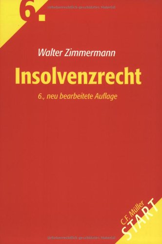 Insolvenzrecht Books