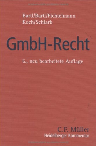 Product Image: GmbH-Recht
