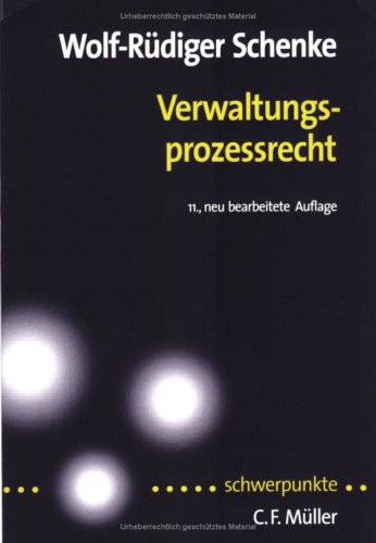 Verwaltungsprozessrecht Law