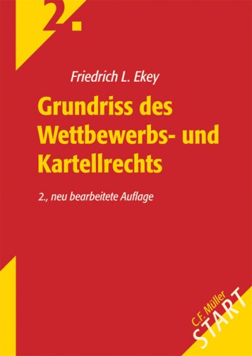 Grundriss des Wettbewerbs- und Kartellrechts Law