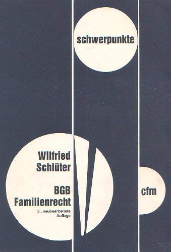 BGB Familienrecht Law