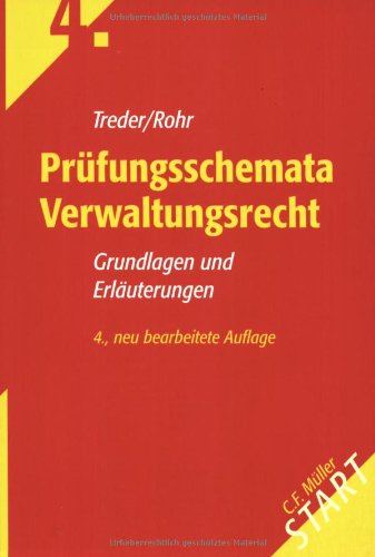 Prüfungsschemata Verwaltungsrecht: Grundlagen und Erläuterungen Living & Furnishing
