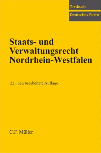 Staats- und Verwaltungsrecht Nordrhein-Westfalen Law