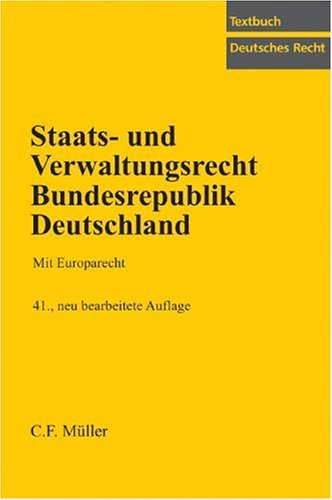 Staats- und Verwaltungsrecht Bundesrepublik Deutschland Law