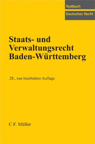Staats- und Verwaltungsrecht Baden-Württemberg Law