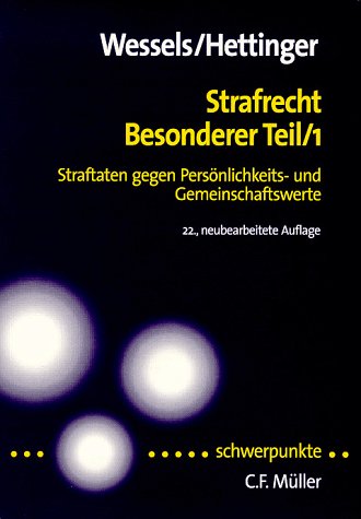 Schwerpunkte, Bd.8, Strafrecht, Besonderer Teil Law