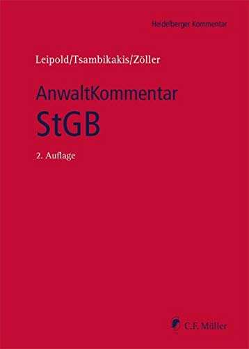 AnwaltKommentar StGB (Heidelberger Kommentar) Law