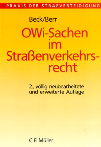 OWi-Sachen im Strassenverkehrsrecht Law