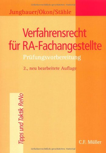 Verfahrensrecht für RA-Fachangestellte: Prüfungsvorbereitung Law