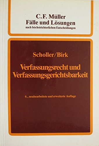 Verfassungsrecht und Verfassungsgerichtsbarkeit Law