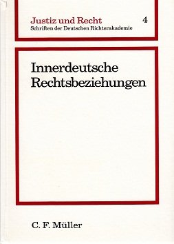 Product Image: Innerdeutsche Rechtsbeziehungen