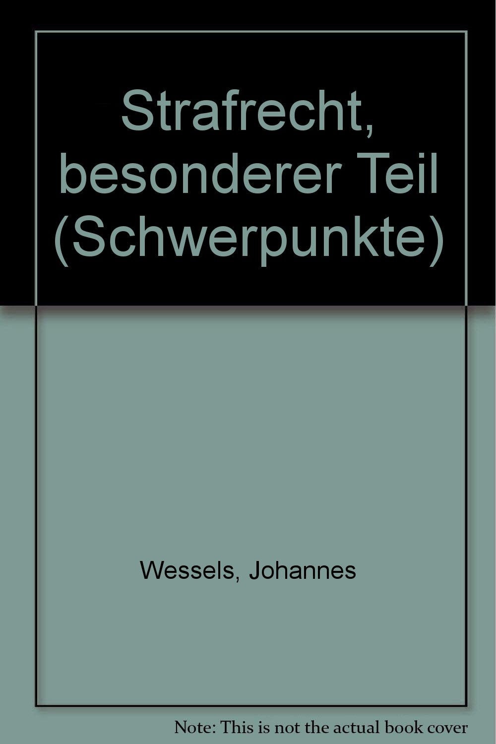 Strafrecht: Besonderer Teil 1. Straftaten gegen Persönlichkeits- und Gemeinschaftswerte (Schwerpunkte) Law