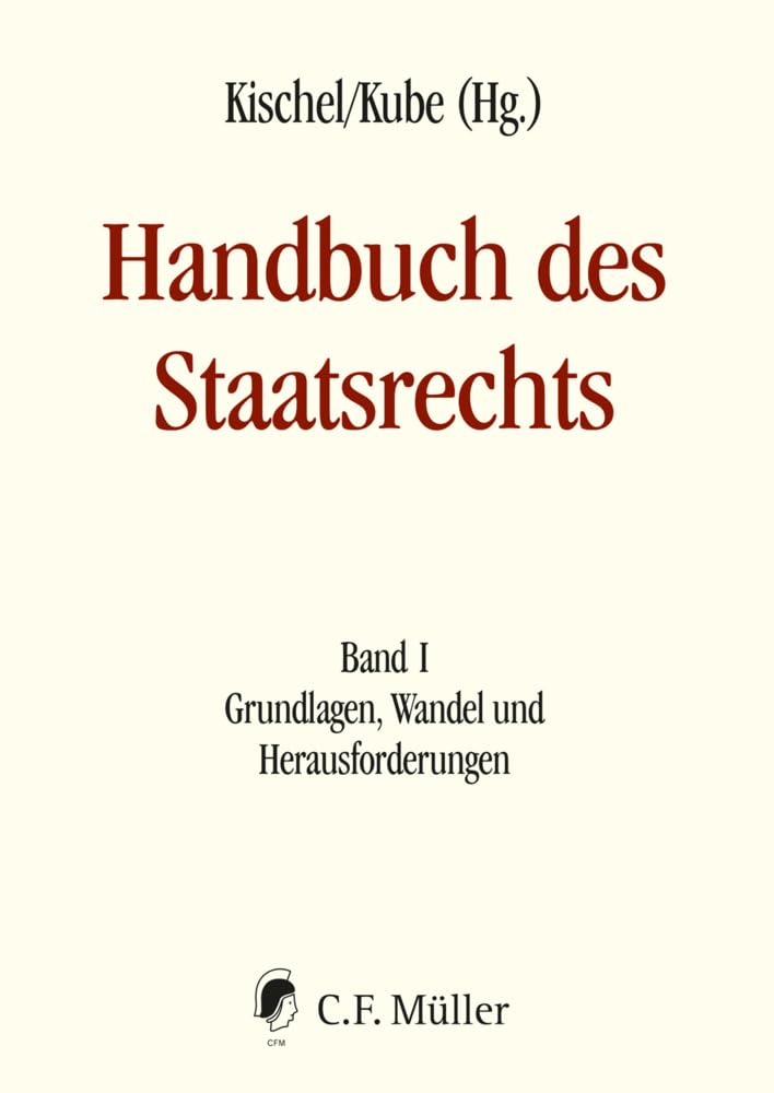 Handbuch des Staatsrechts - Neuausgabe Law