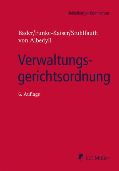 Verwaltungsgerichtsordnung (Heidelberger Kommentar) Law