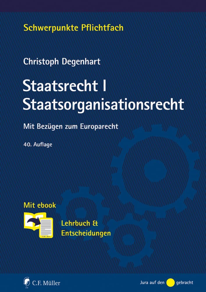 Staatsrecht I. Staatsorganisationsrecht Law