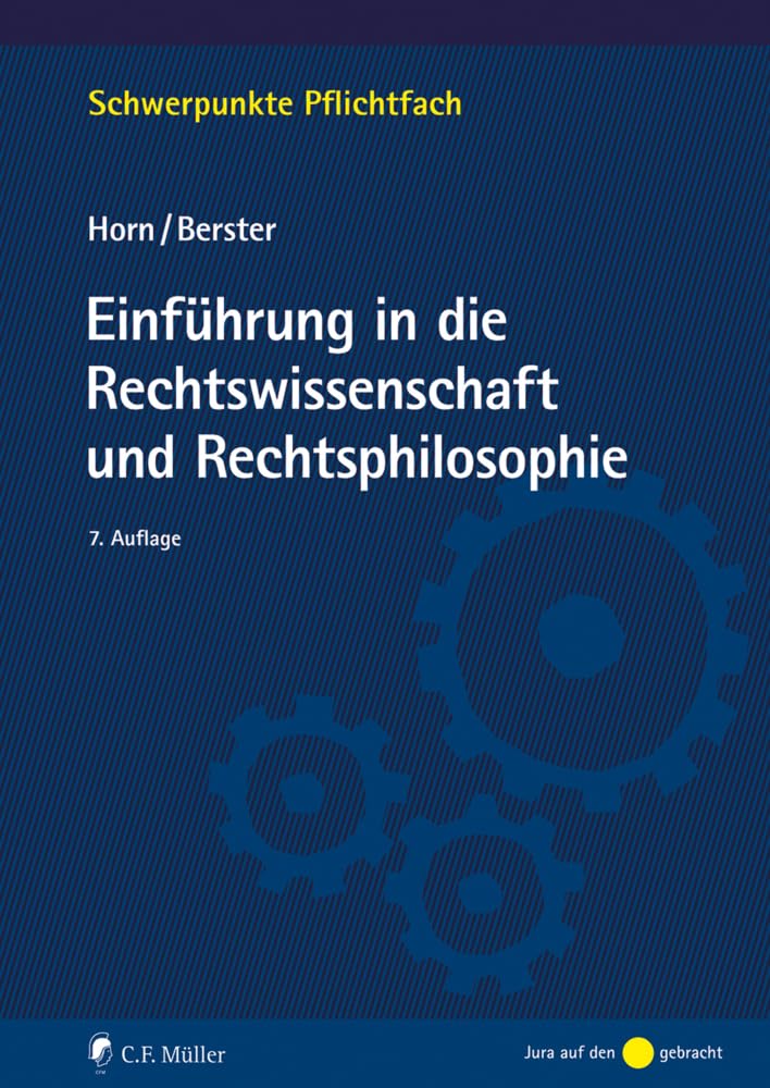 Einführung in die Rechtswissenschaft und Rechtsphilosophie (Schwerpunkte Pflichtfach) Law