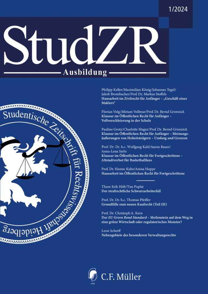 StudZR Ausbildung 2/2025 Law