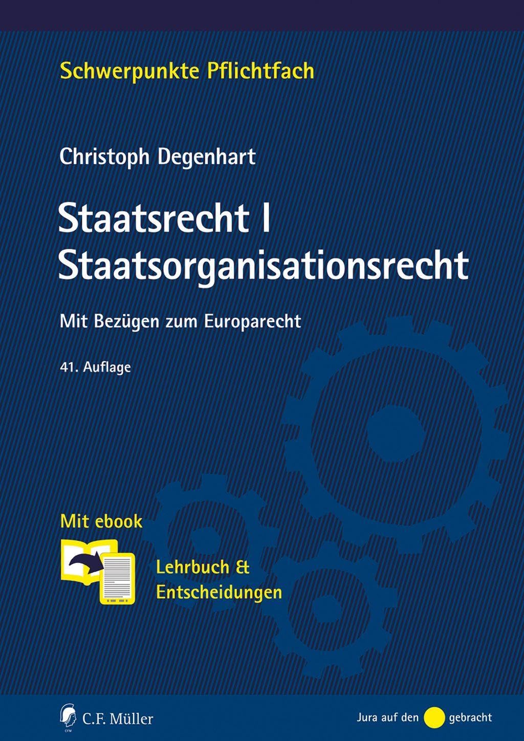 Staatsrecht I. Staatsorganisationsrecht Law