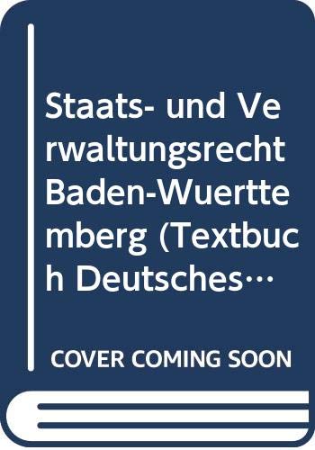 Staats- und Verwaltungsrecht Baden-Württemberg Law