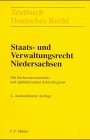 Staats- und Verwaltungsrecht Niedersachsen: Mit Stichwortverzeichnis und alphabetischem Schnellregister Law