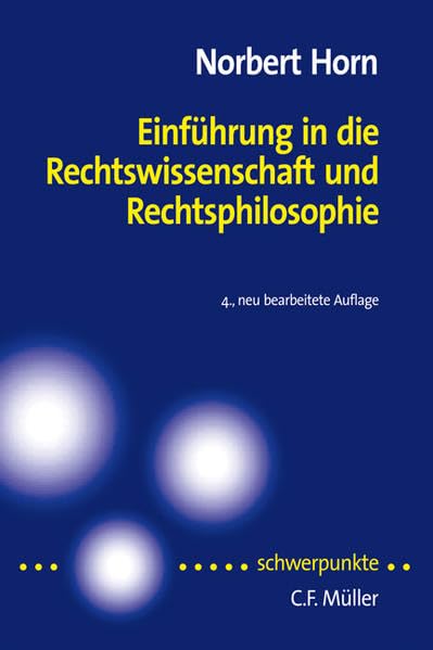 Einführung in die Rechtswissenschaft und Rechtsphilosophie (Schwerpunkte) Law