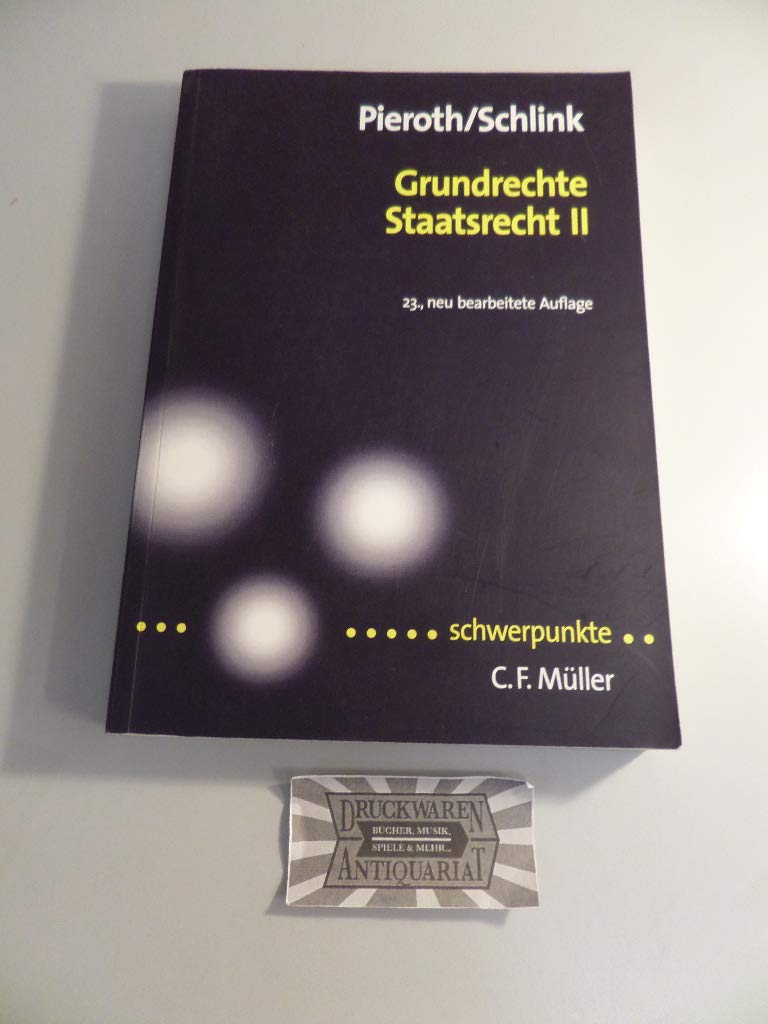 Staatsrecht II. Grundrechte Law Books