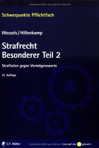 Strafrecht Besonderer Teil 2: Straftaten gegen Vermögenswerte Law