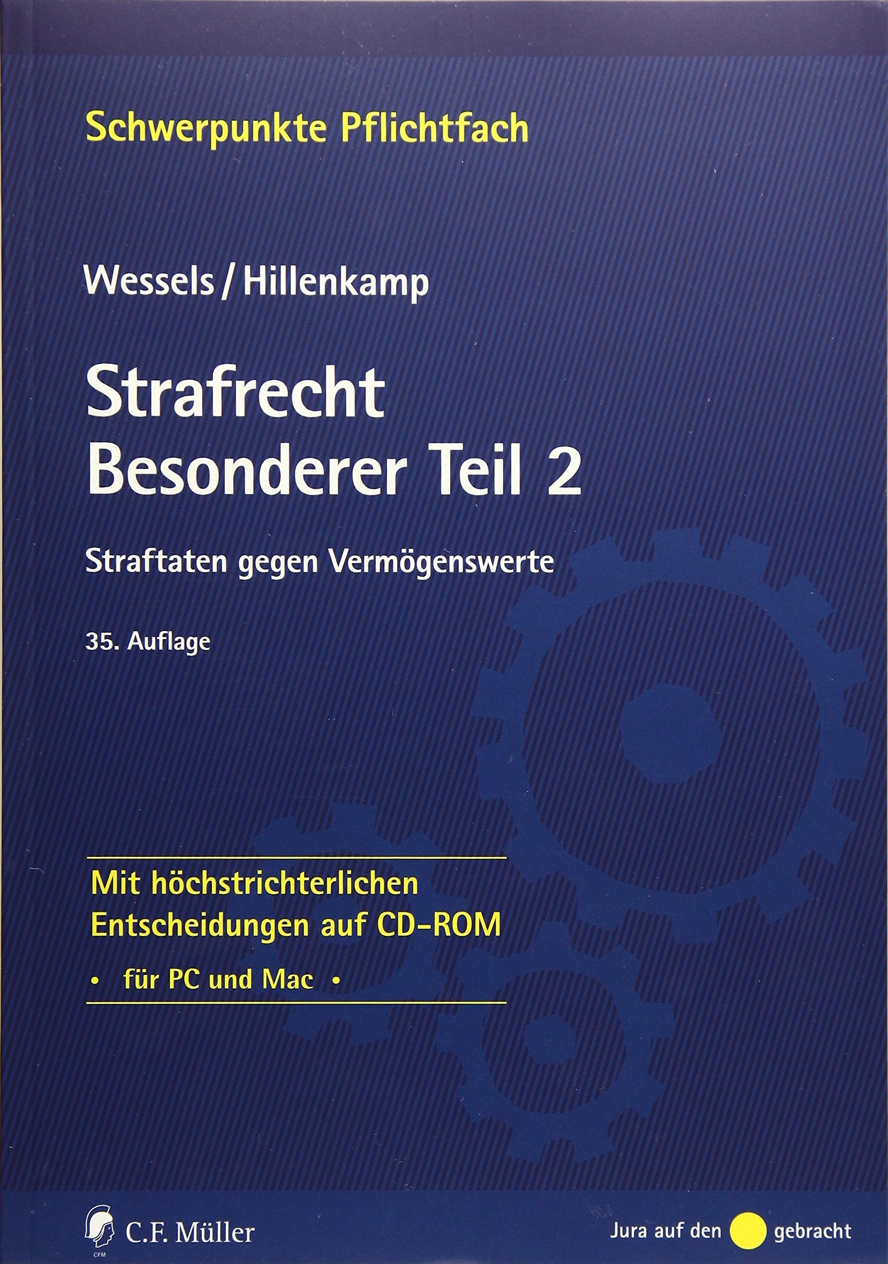 Strafrecht Besonderer Teil 2: Straftaten gegen Vermögenswerte - Mit höchstrichterlichen Entscheidungen auf CD-ROM Law