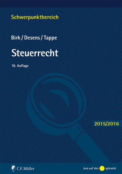 Steuerrecht (Schwerpunktbereich) Law