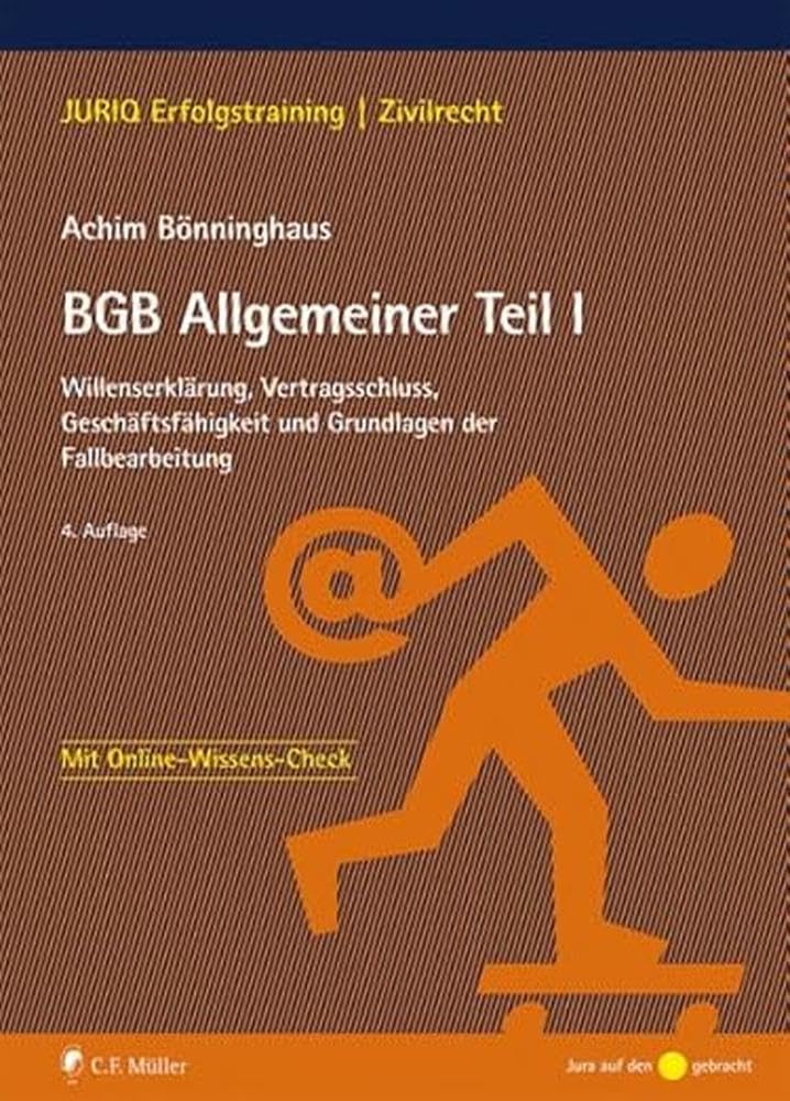 BGB Allgemeiner Teil I Law