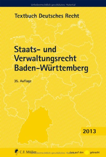 Staats- und Verwaltungsrecht Baden-Württemberg Law
