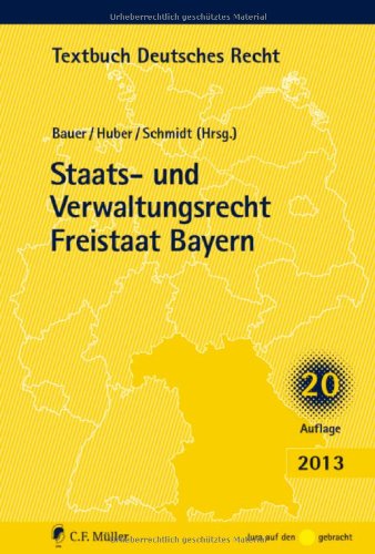 Staats- und Verwaltungsrecht Freistaat Bayern Law