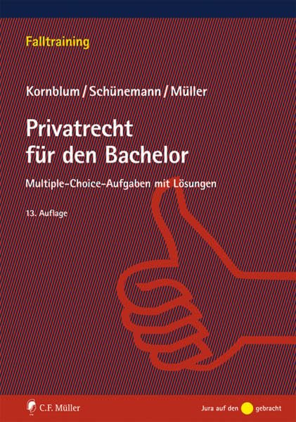 Privatrecht für den Bachelor Law