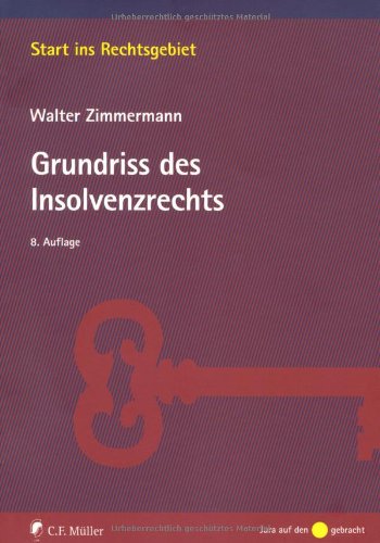Grundriss des Insolvenzrechts Law