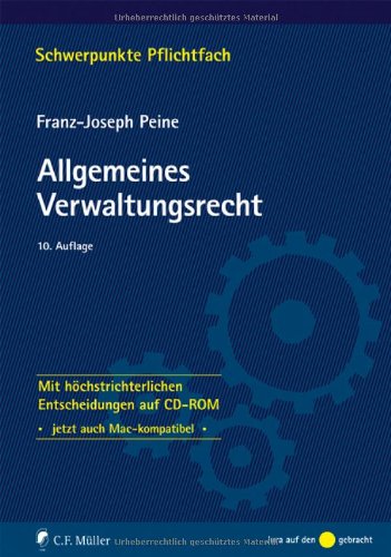 Allgemeines Verwaltungsrecht: Mit höchstrichterlichen Entscheidungen auf CD-ROM Law