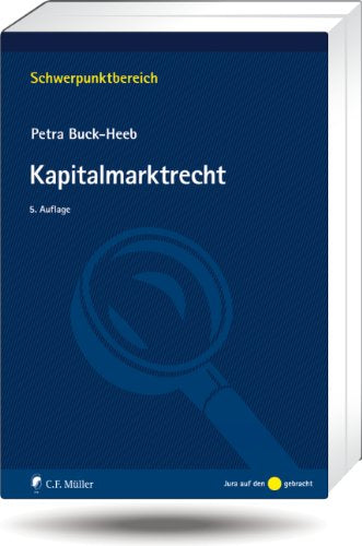 Kapitalmarktrecht (Schwerpunktbereich) Law