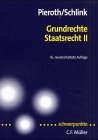 Grundrechte Staatsrecht II (Schwerpunkte) Law